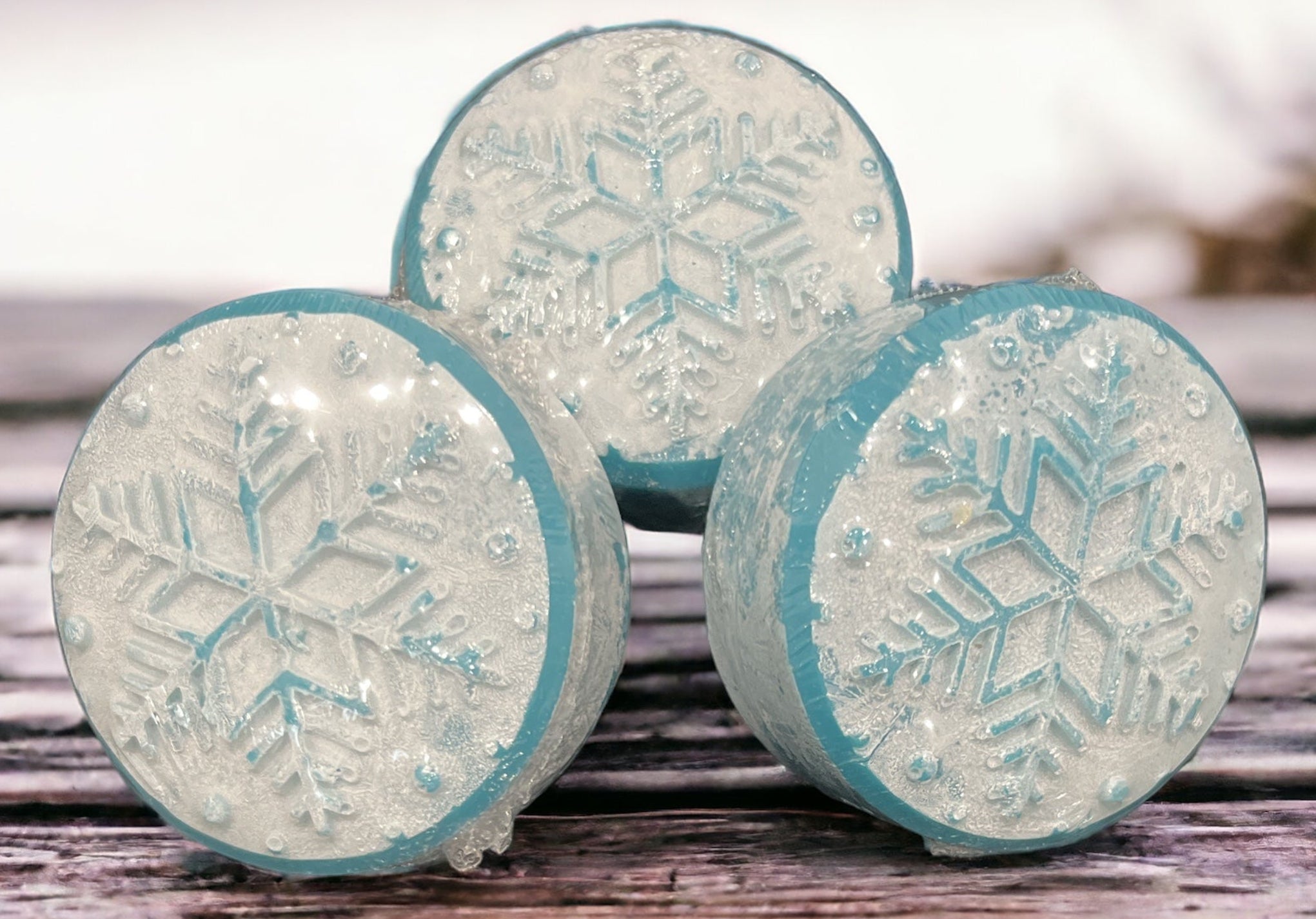 Spearmint Snowflake (Loofah)
