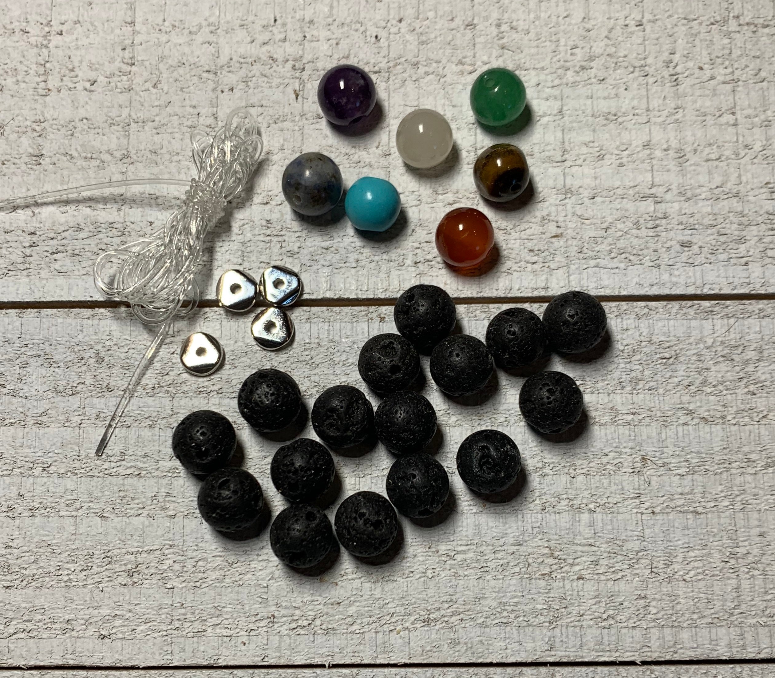 Chakra Stretch Bracelet DIY Kit
