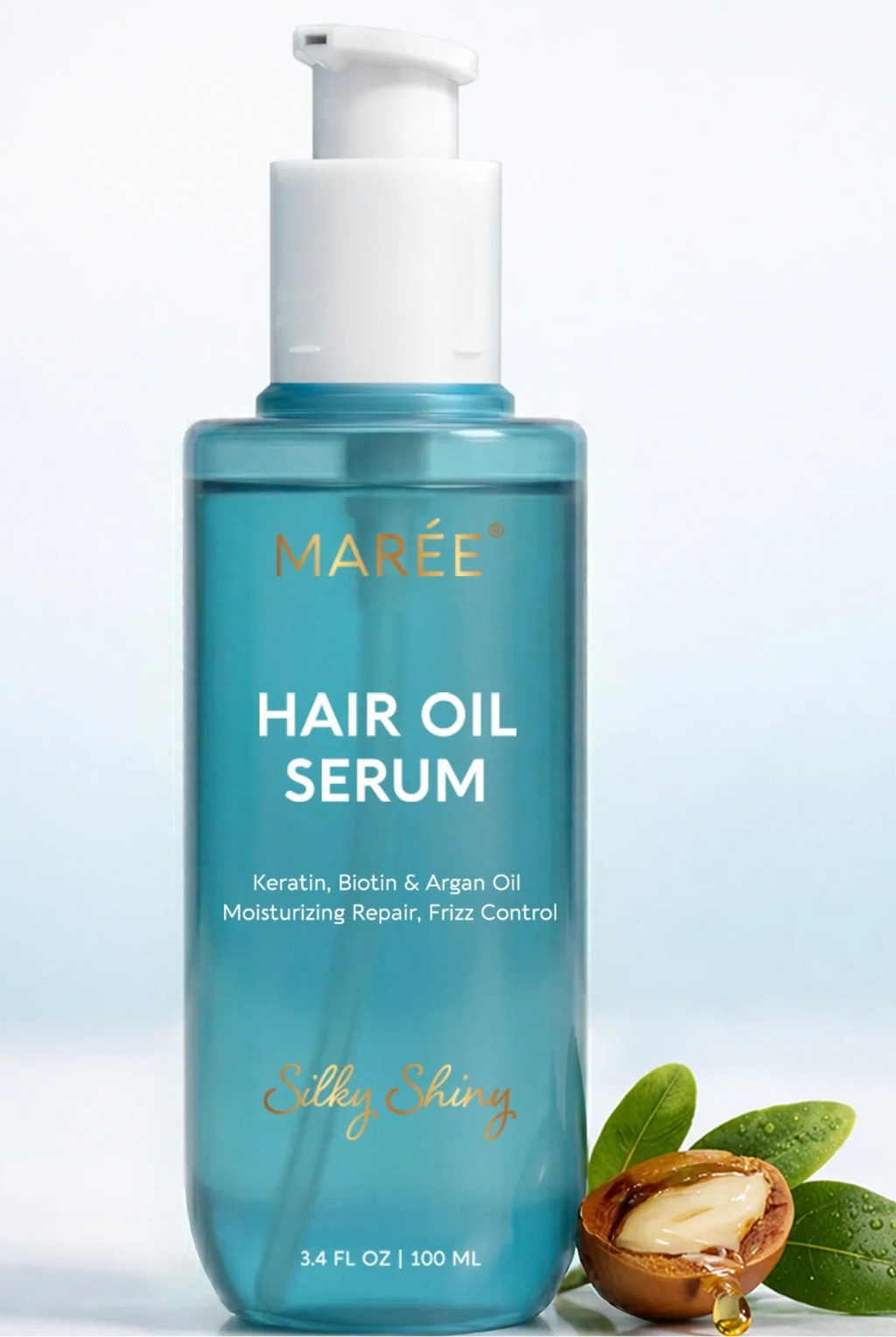 Keratin Oil Serum for Dry & Damaged Hair