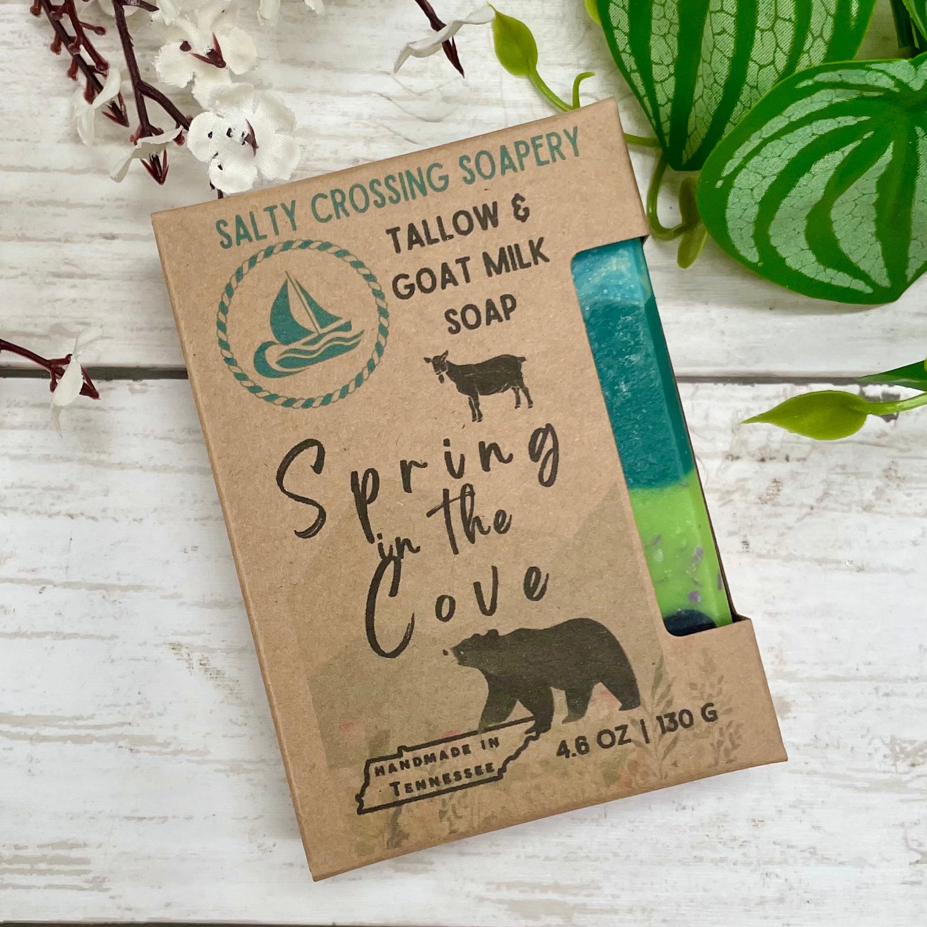 Spring in the Cove Soap Bar with Tallow & Goat Milk