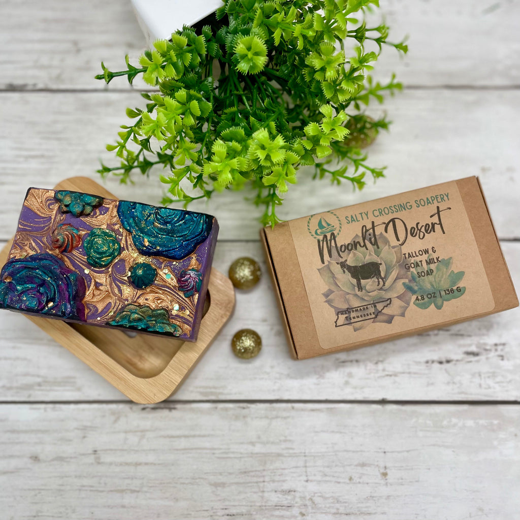 Moonlit Desert Soap Bar with Tallow and Goat Milk