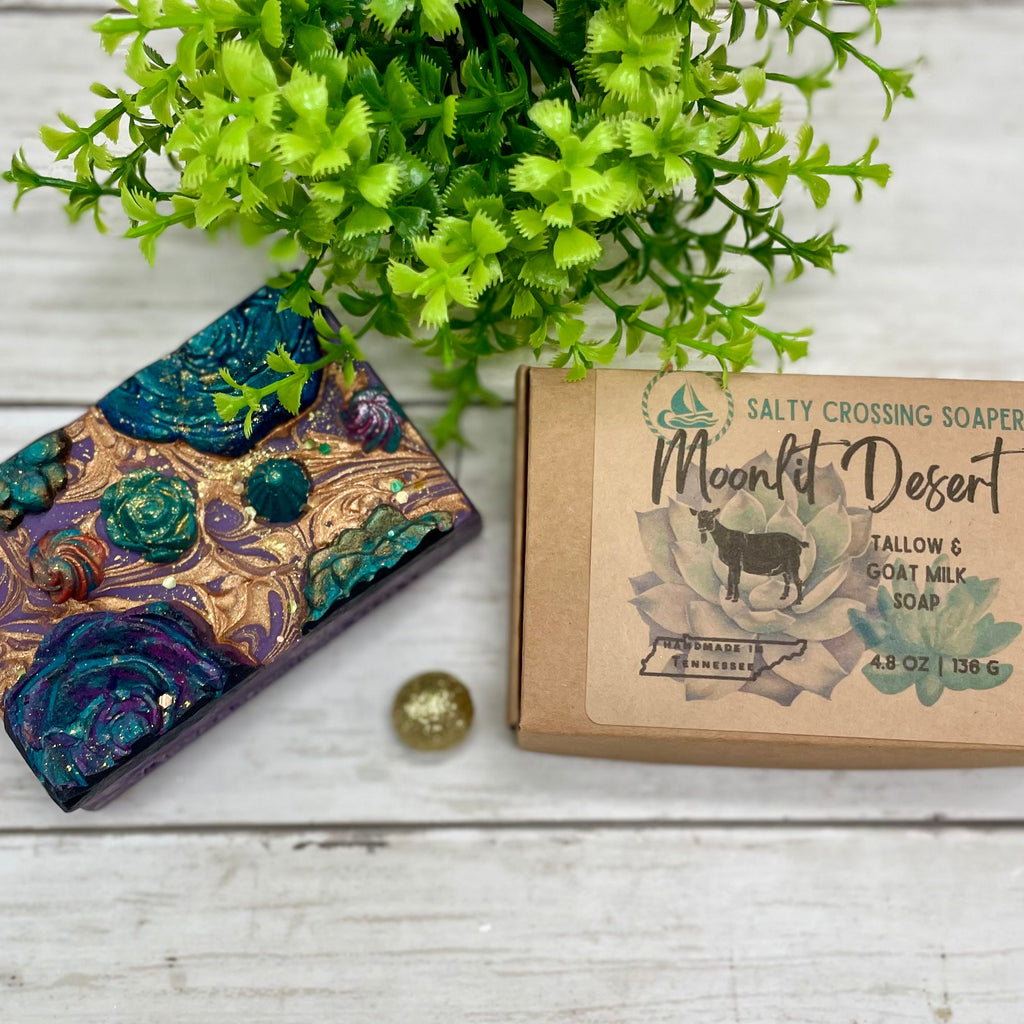 Moonlit Desert Soap Bar with Tallow and Goat Milk