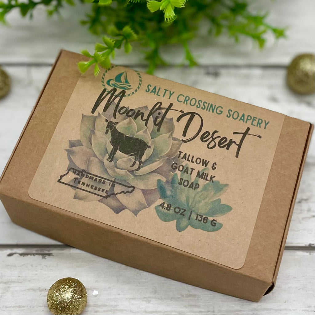 Moonlit Desert Soap Bar with Tallow and Goat Milk
