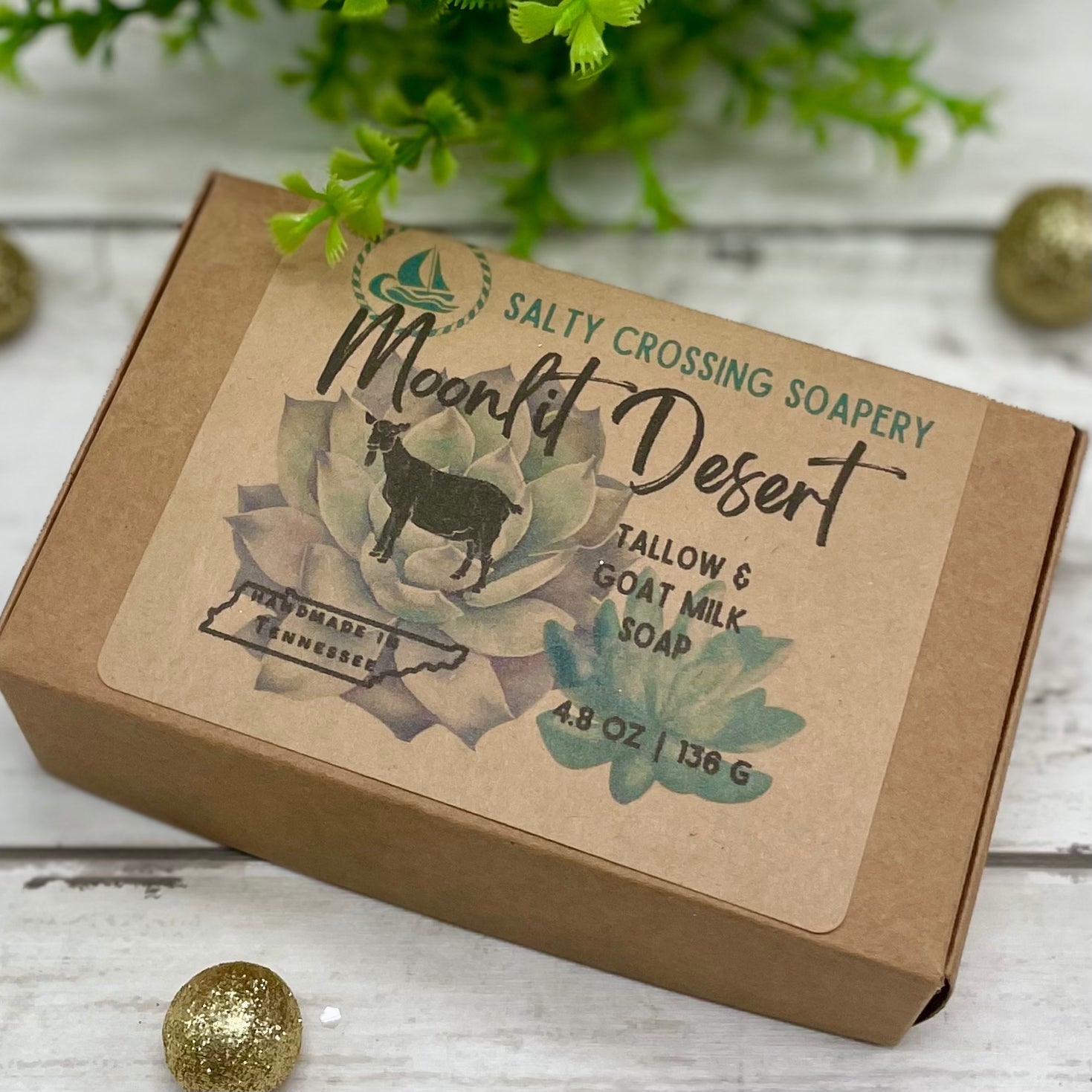 Moonlit Desert Soap Bar with Tallow and Goat Milk