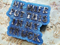 “My Wife Put This in My Truck” Car Freshie – Funny Handmade Aroma Bead Air Freshener