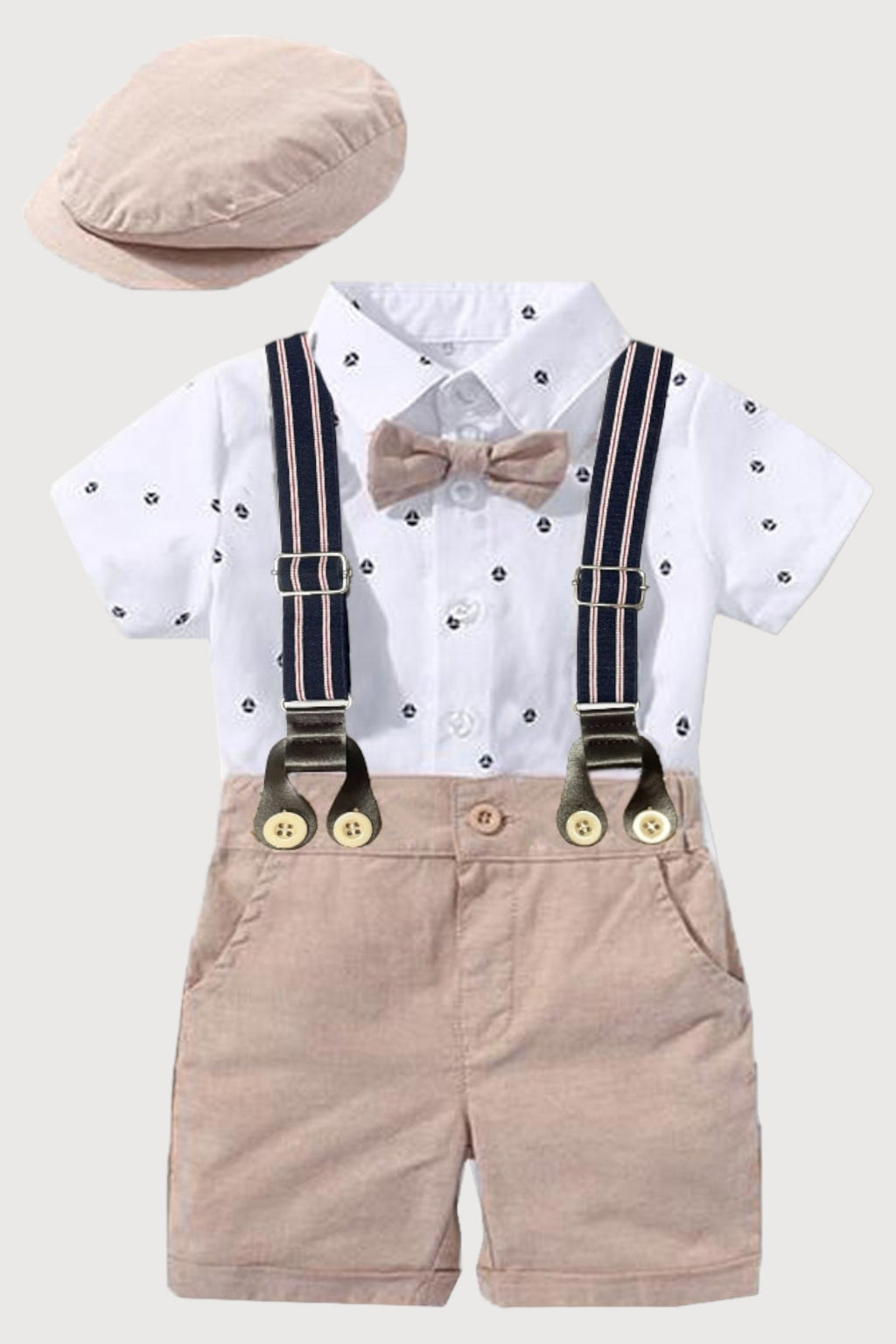 Vintage Style Suspender Set
