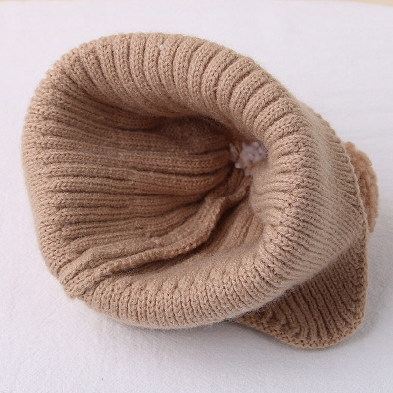 Teddy Bear Winter Hat