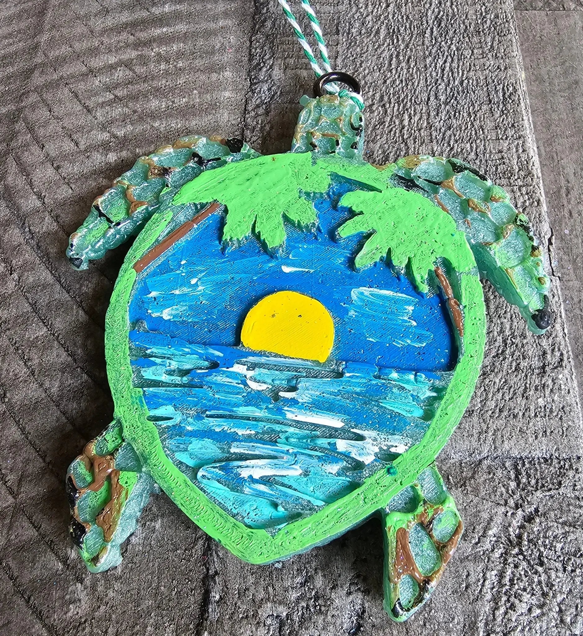 Sea Turtle Car Freshie