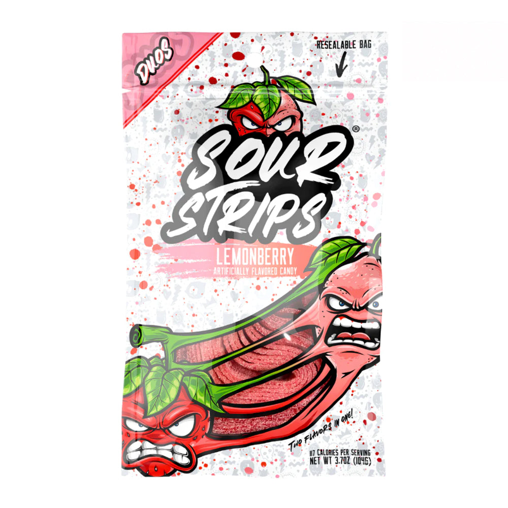 Sour Strips Lemon Berry (104g)