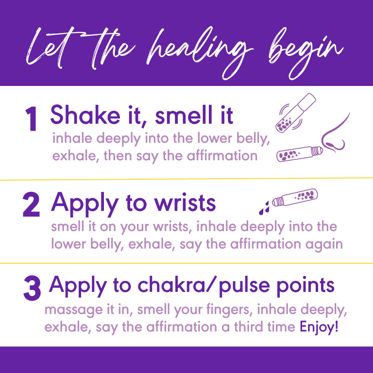 Ground Yourself Bundle - Essential Oils for Creativity - Security - Community - 3 Roller Bottles