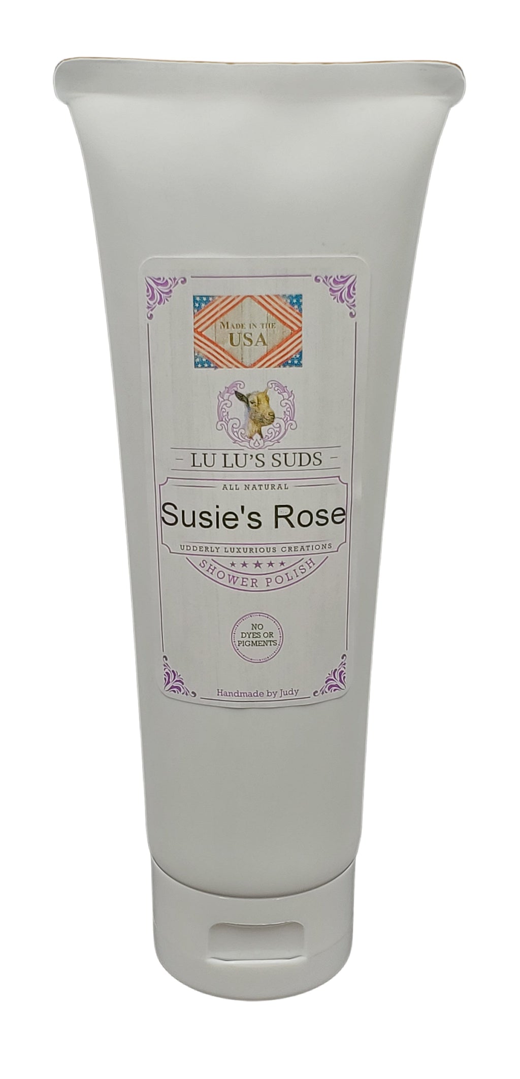 Susie's Rose Body Shower Polish 8 oz.