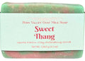 Fern Valley Goat Milk Soap bar with 'Sweet Thang' label on a white background