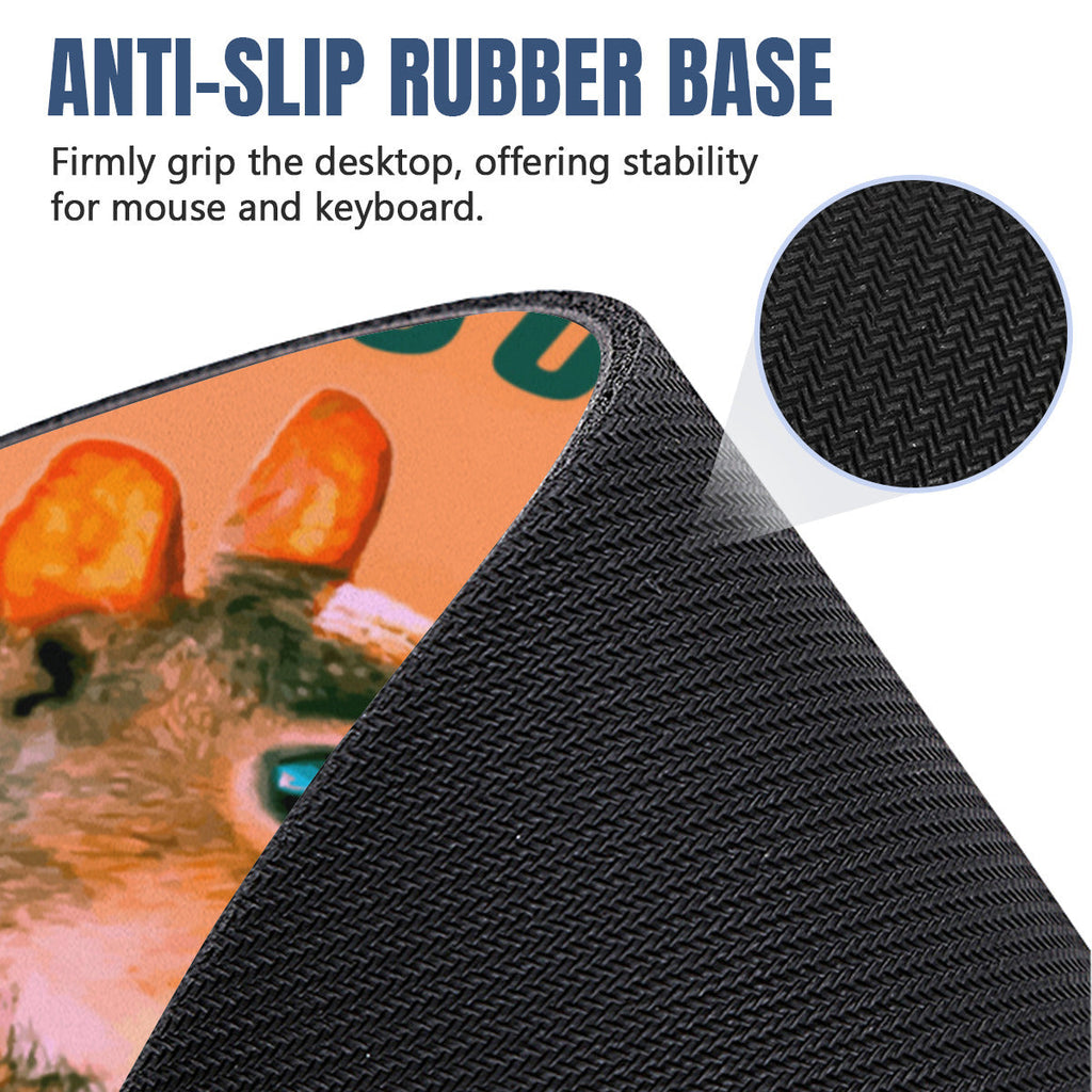 Are You Nuts Funny Squirrel Mousepad and Desk Mat - available in 2 sizes
