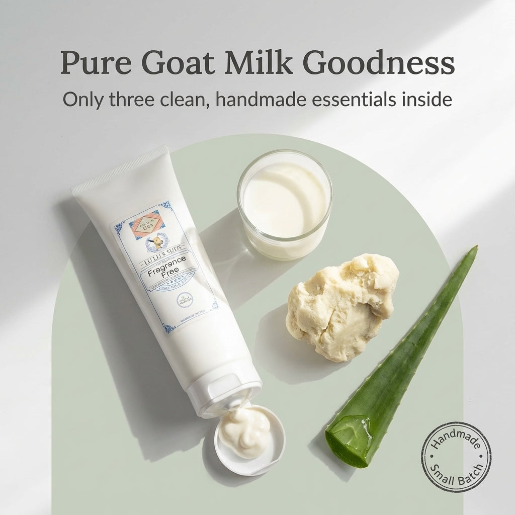 Fragrance Free Goat Milk Lotion 8 oz.