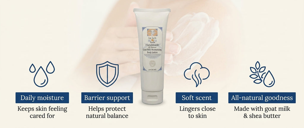 Nick's Cool Water Goat Milk Lotion 8 oz.