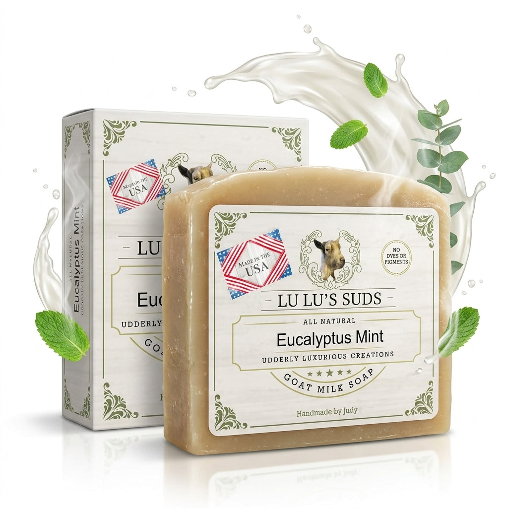 Eucalyptus Mint Goat Milk Soap 5 oz.
