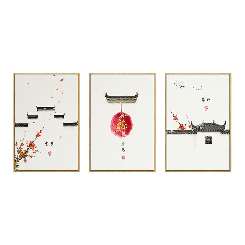 Chinese Style Framed Wall Art