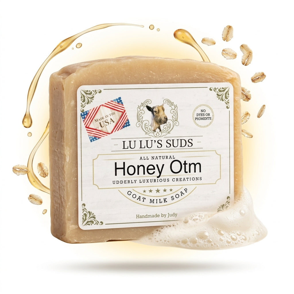 Honey Oatmeal Goat Milk Soap 5 oz.