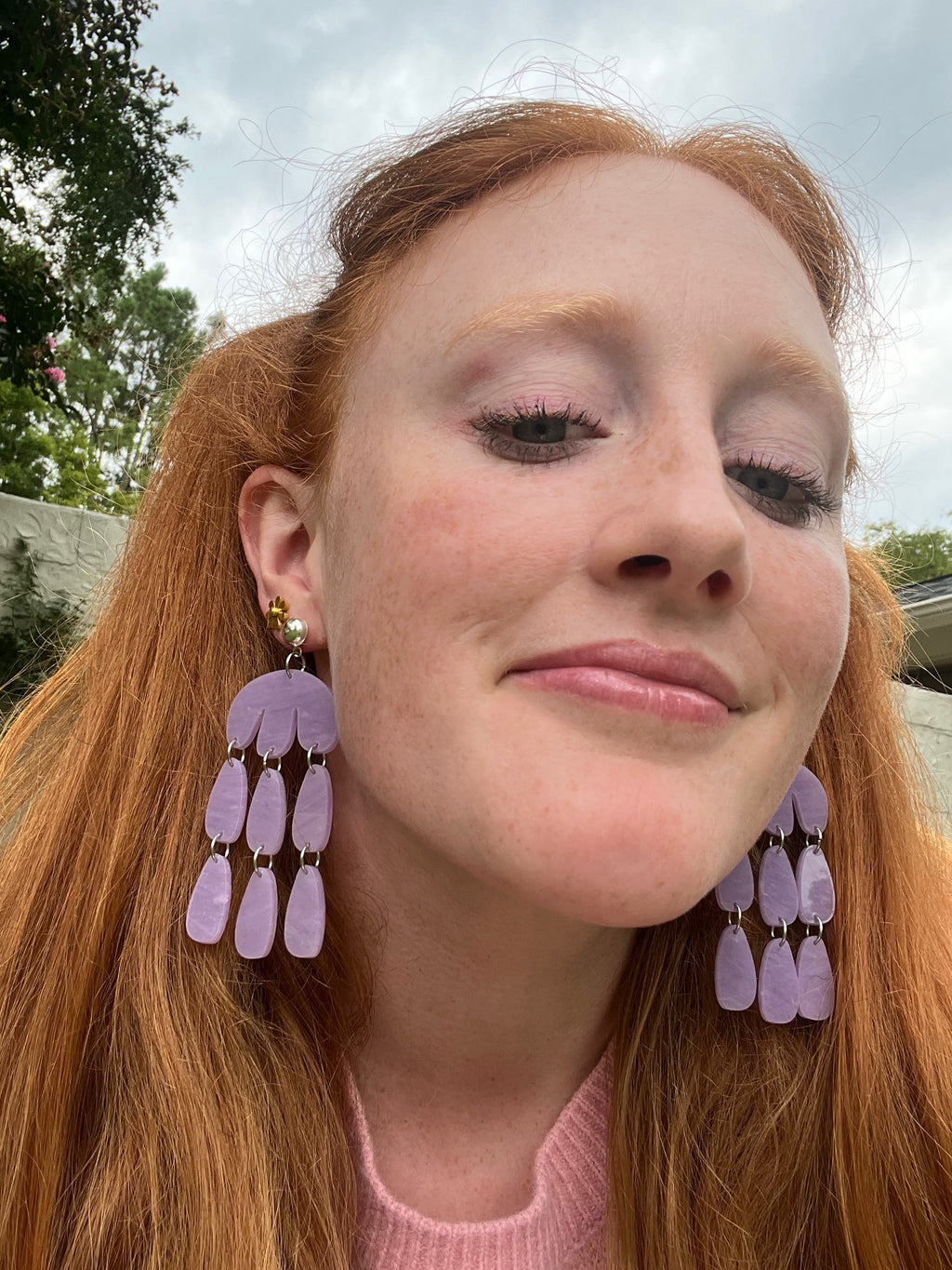 Squid Dangle Earrings