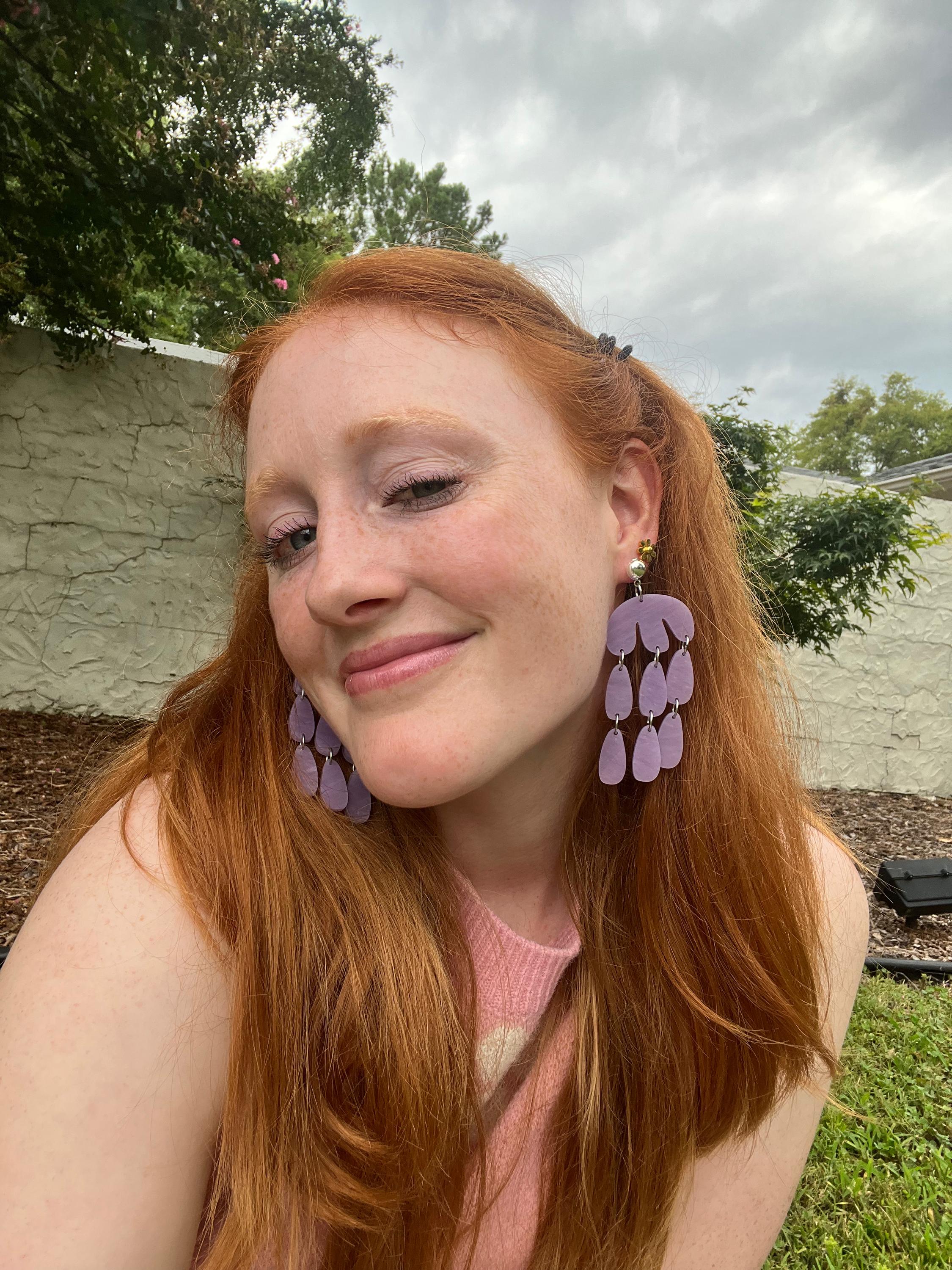 Squid Dangle Earrings