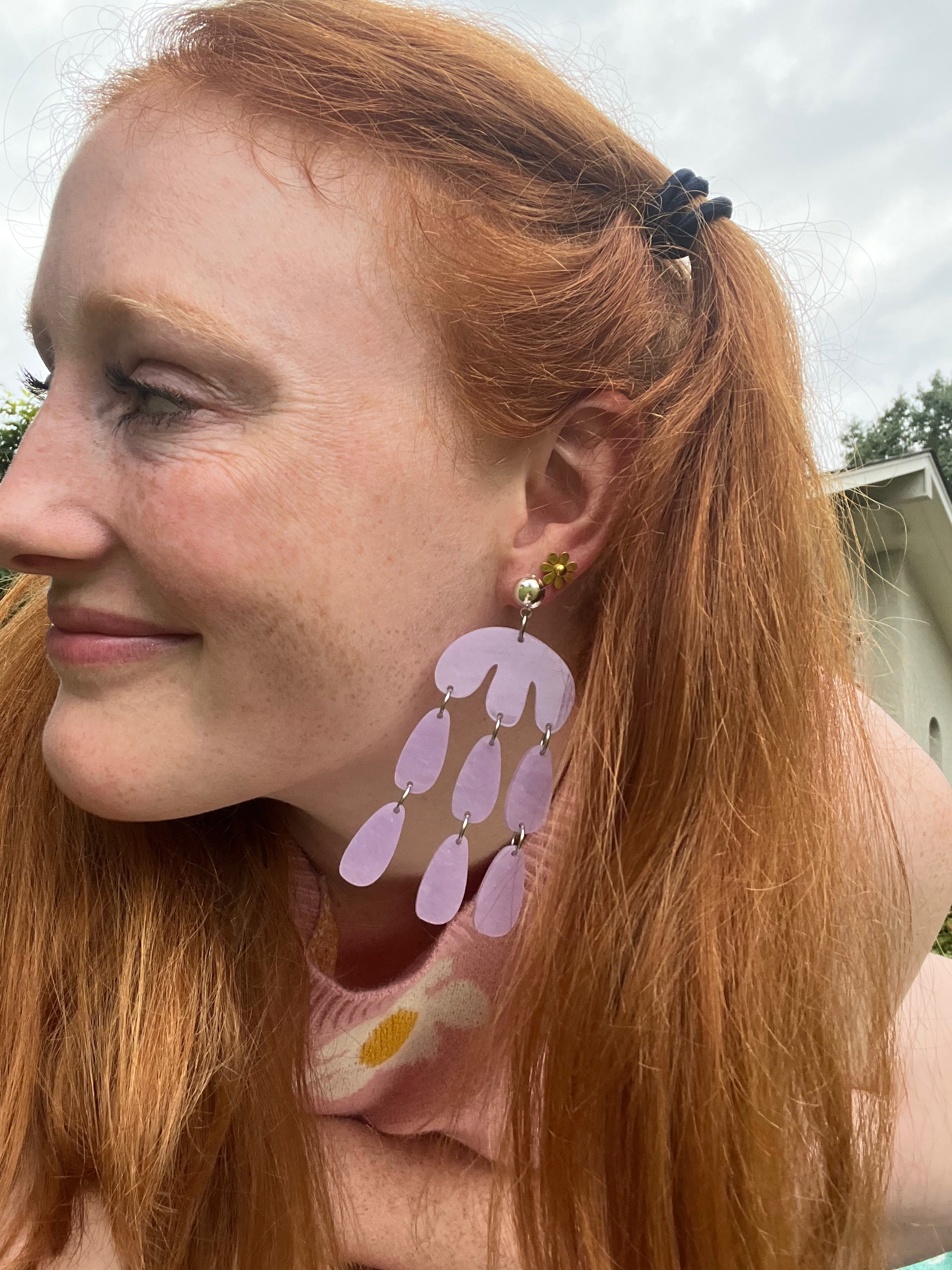 Squid Dangle Earrings
