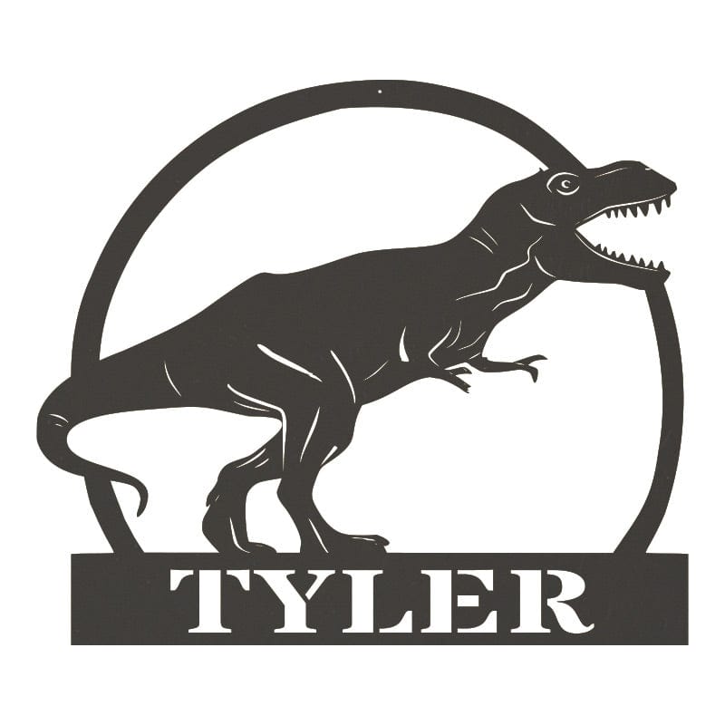 Dinosaur Name Monogram