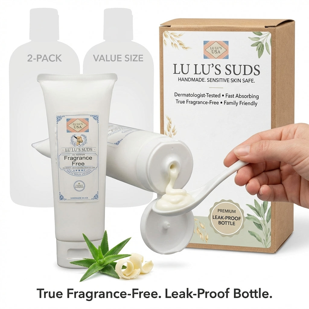 Fragrance Free Goat Milk Lotion 8 oz.