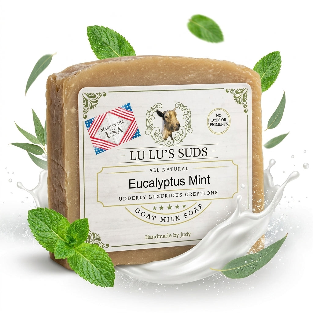 Eucalyptus Mint Goat Milk Soap 5 oz.