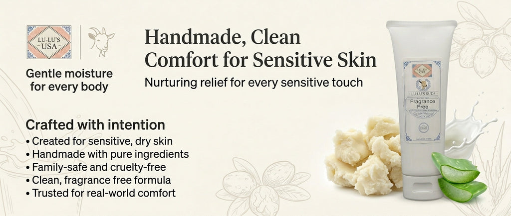 Fragrance Free Goat Milk Lotion 8 oz.