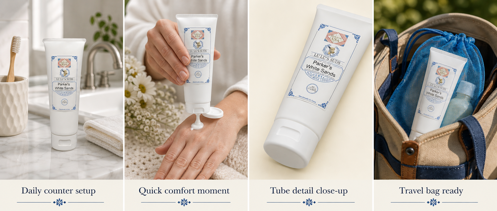Parker's White Sands Goat Milk Lotion 4 oz.