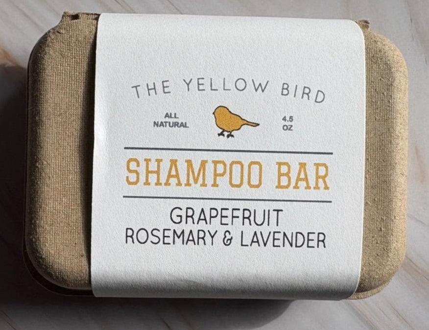 Grapefruit Rosemary Lavender Shampoo Bar