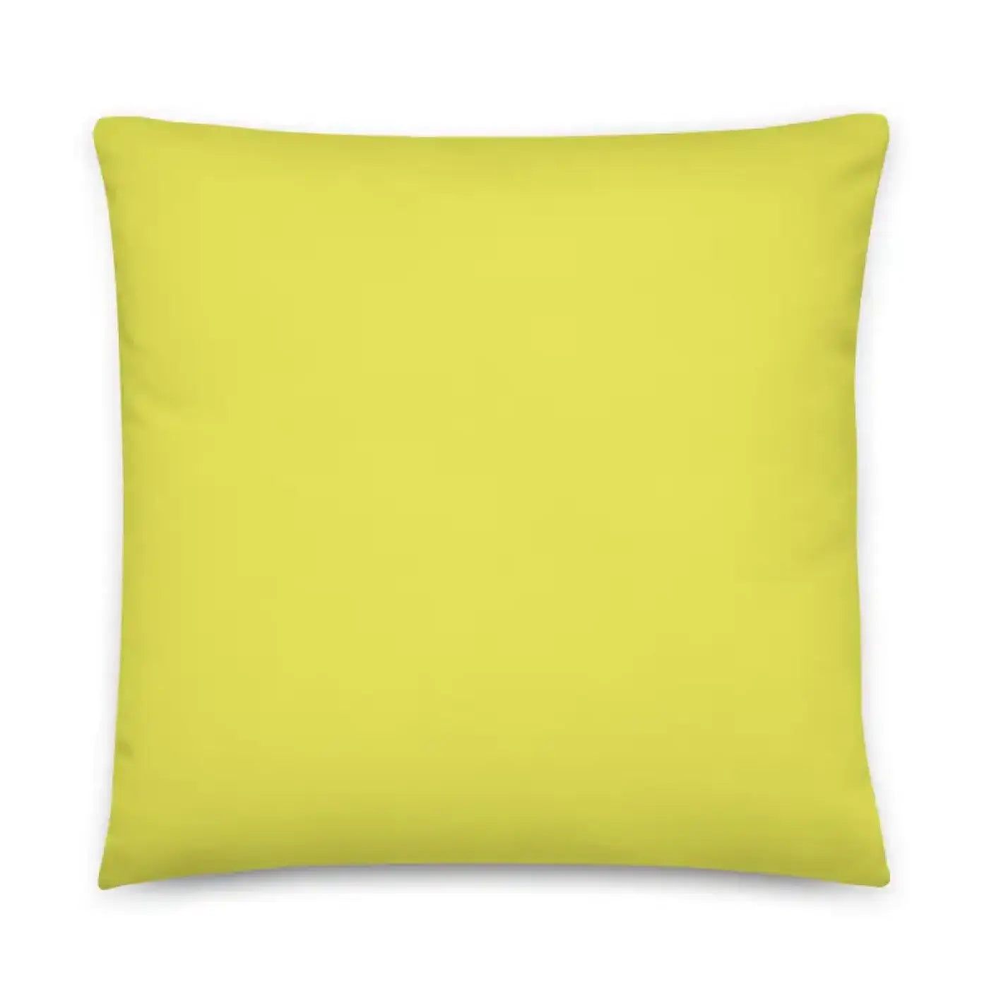 Floral Print Pillow – Yellow Throw Pillow - Dipaliz