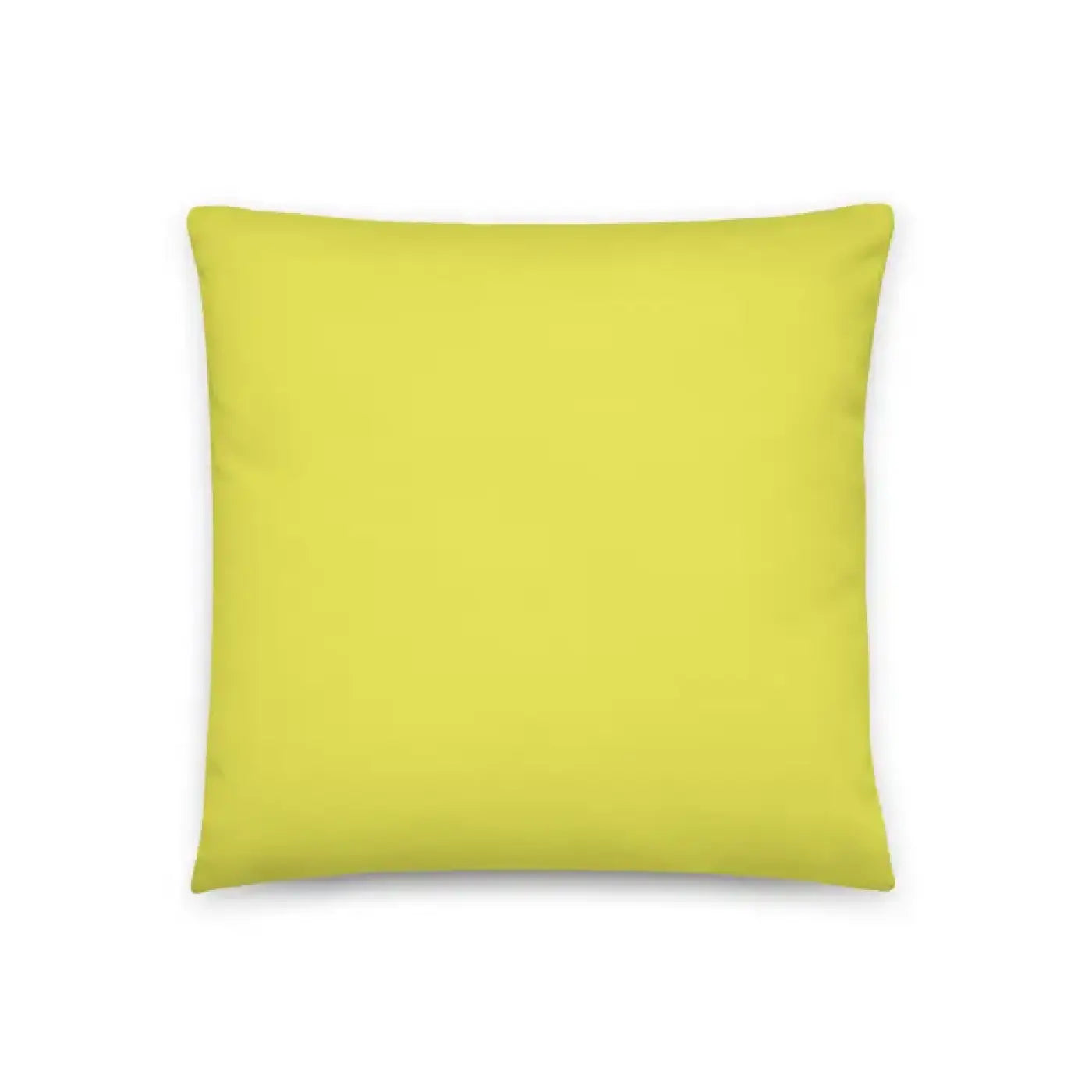 Floral Print Pillow – Yellow Throw Pillow - Dipaliz
