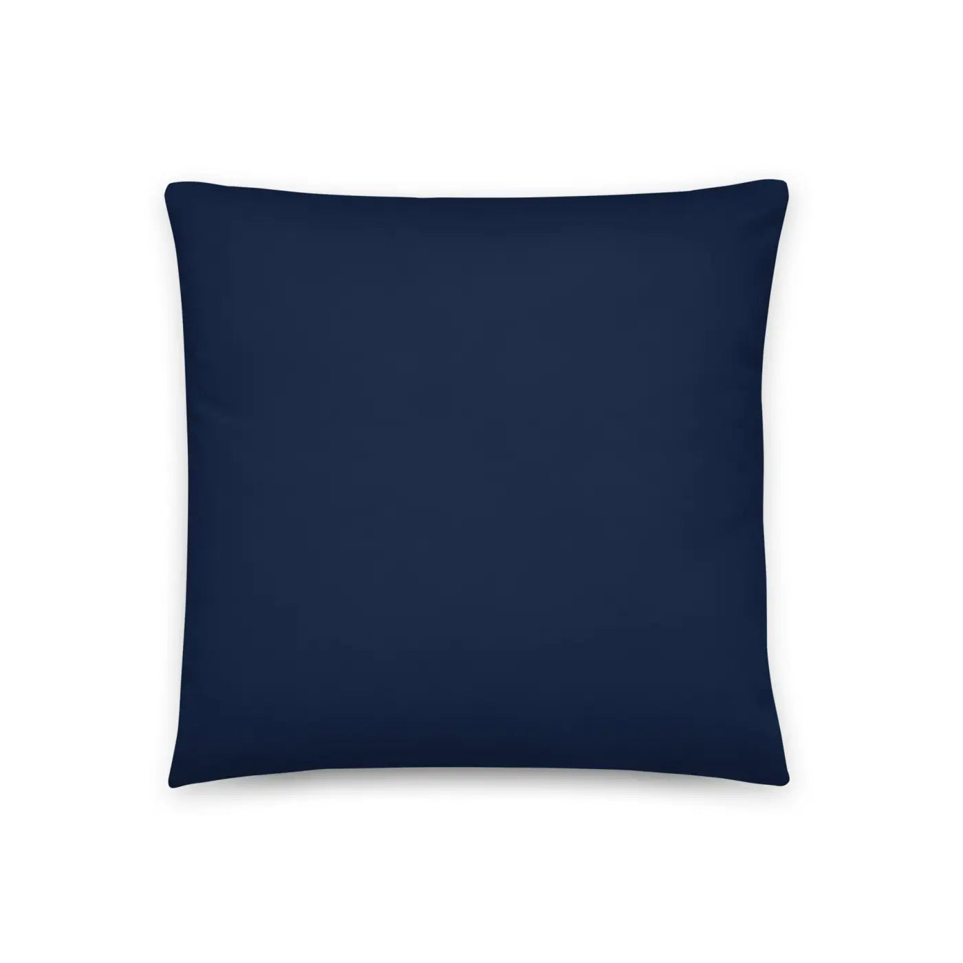 Navy Blue Throw Pillow – Lovely Floral Polyester - Dipaliz