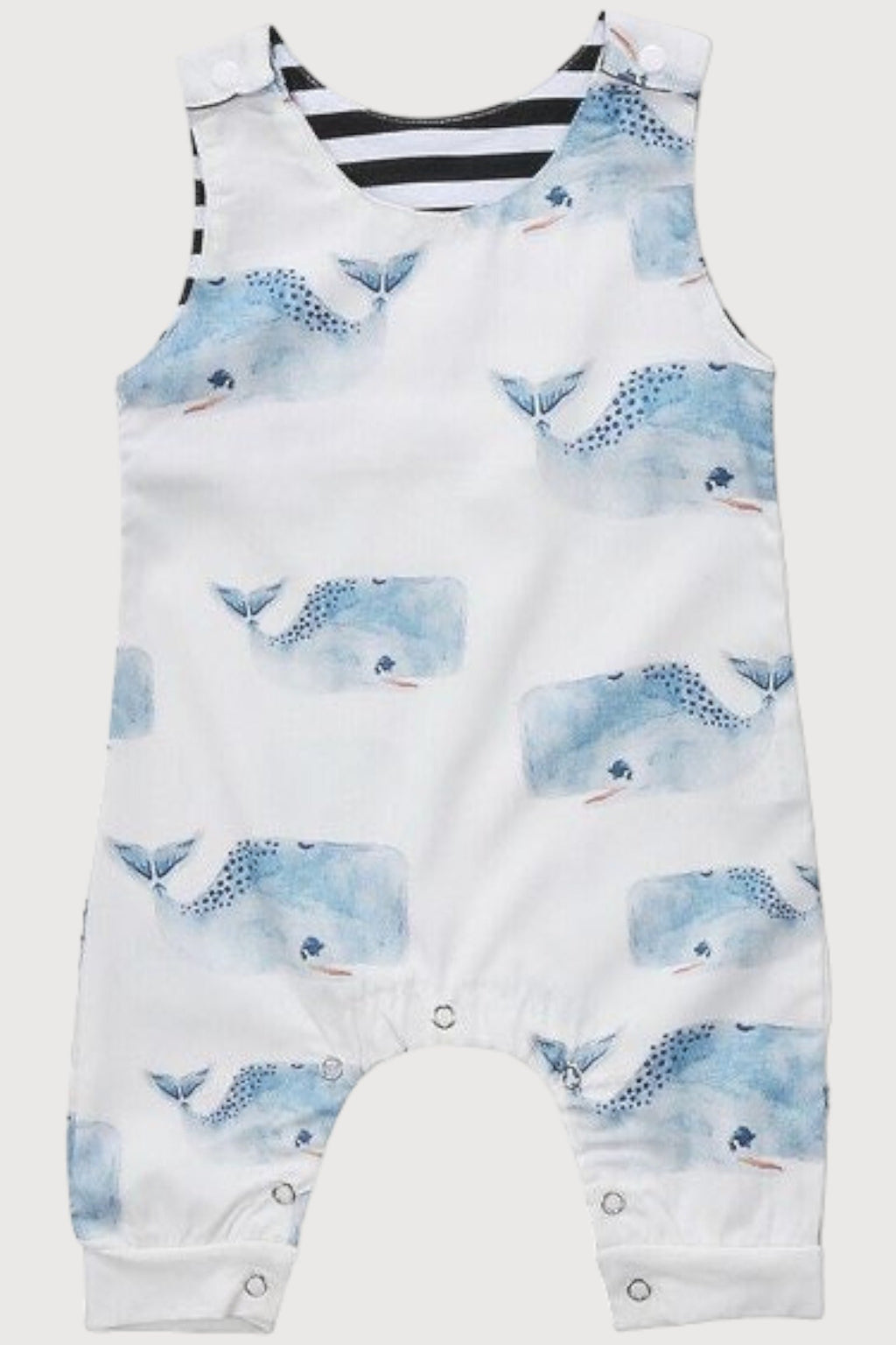 Ocean Blue Whale Jumpsuit