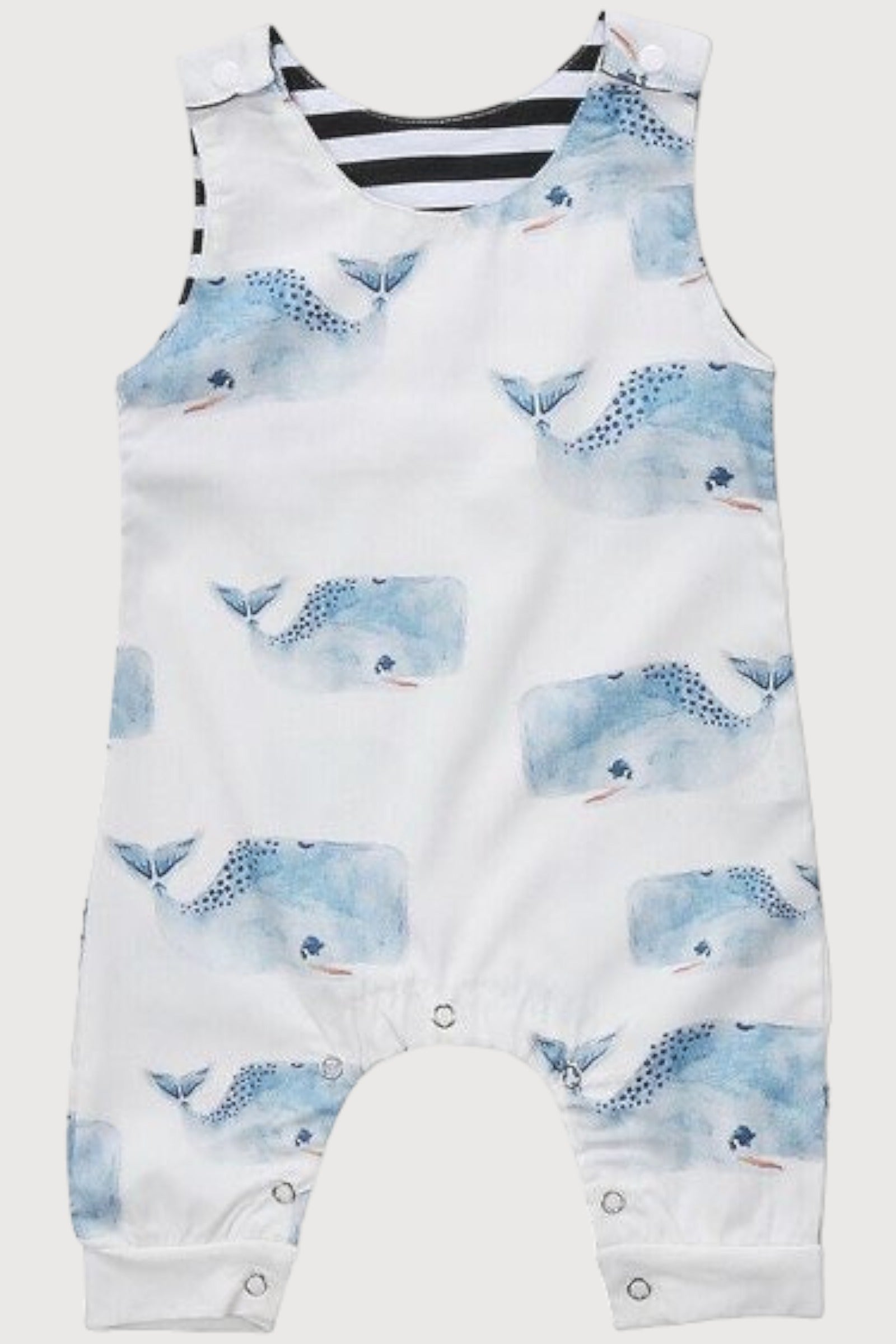 Ocean Blue Whale Jumpsuit