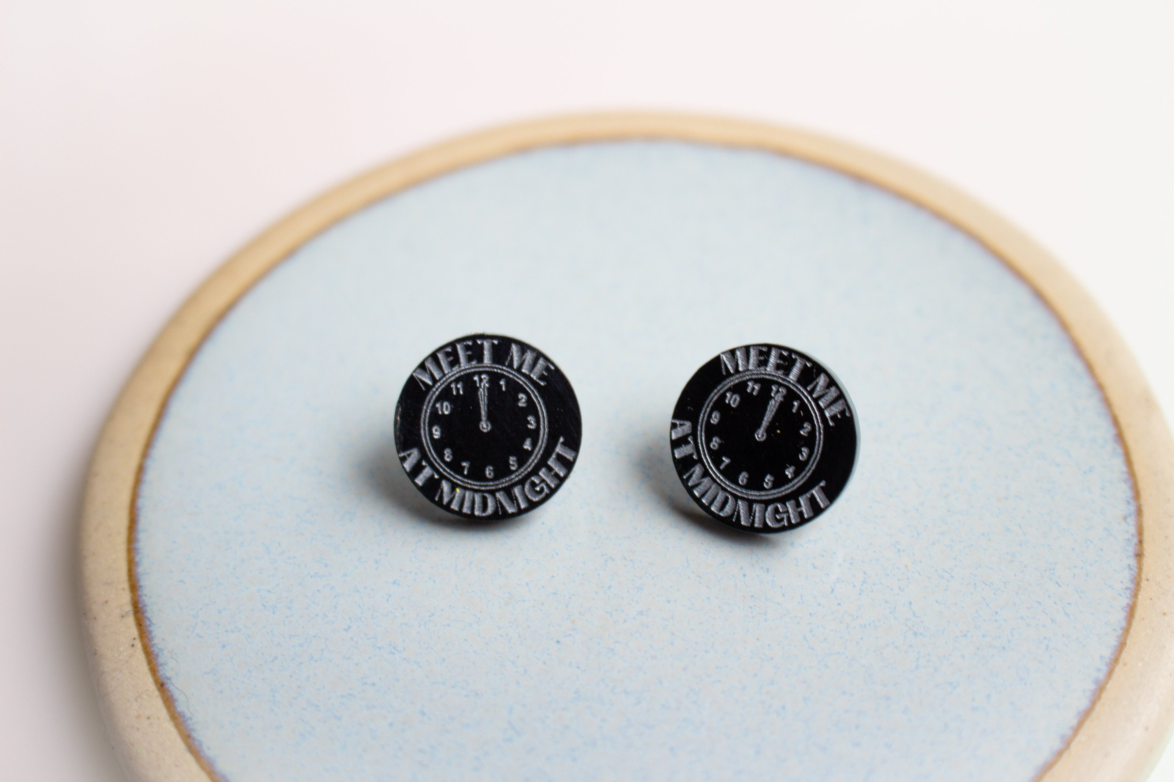 Meet Me at Midnight Earrings