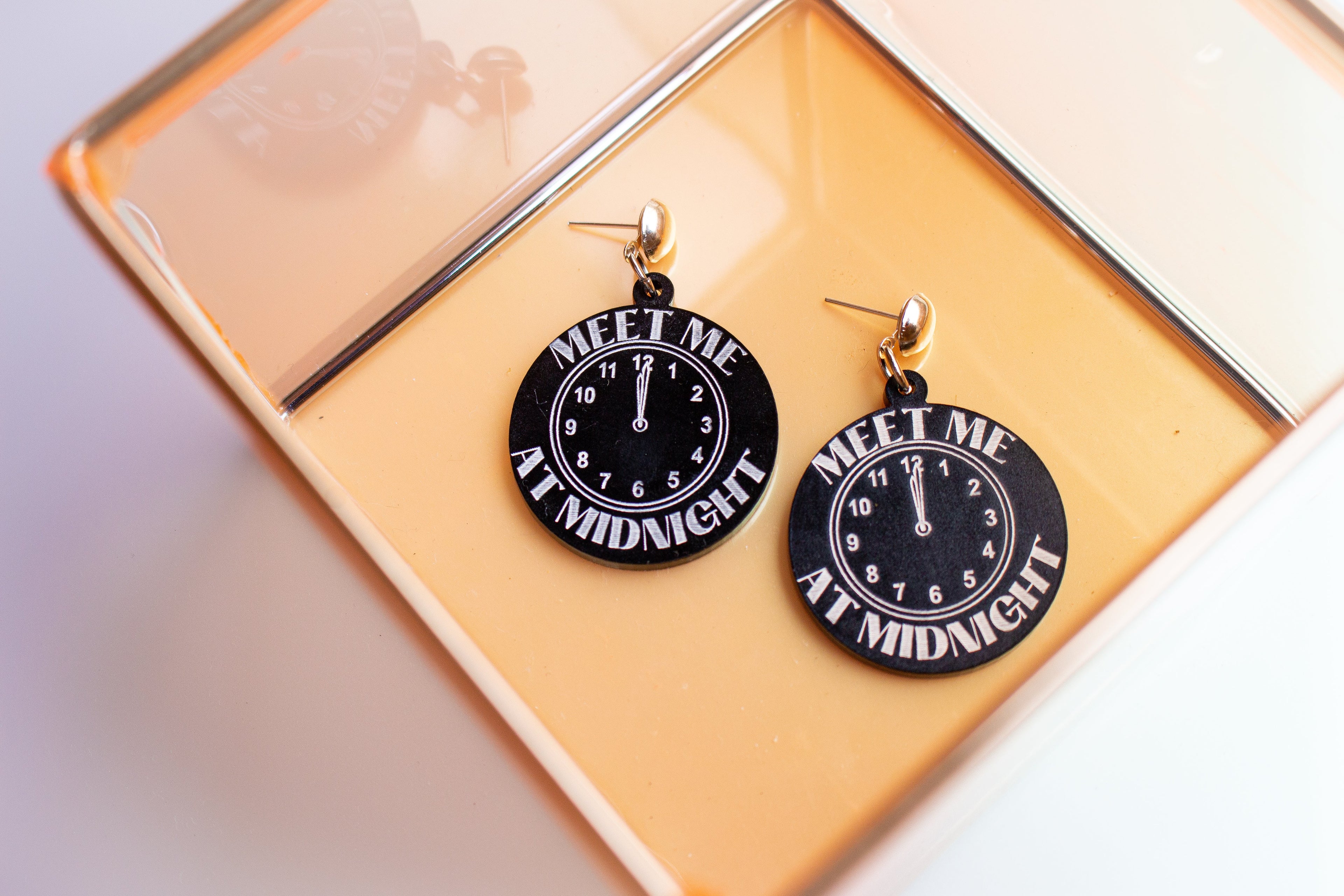 Meet Me at Midnight Earrings