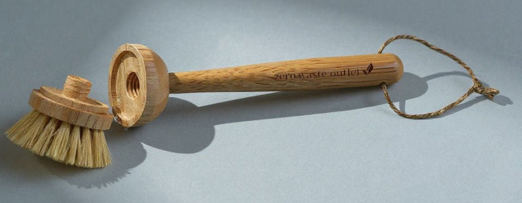 Modular Bamboo Dish Brush