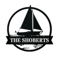 Personalized Sailboat Monogram