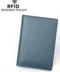 RFID Shielded Passport Wallet – Waterproof PU Travel Organizer