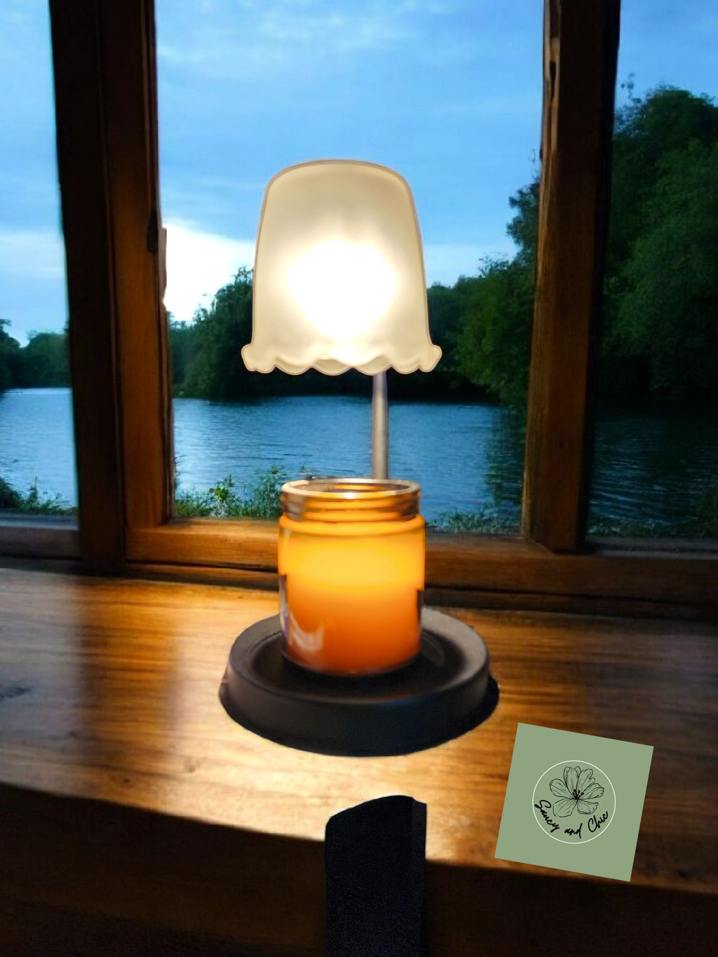 Waves & Whispers Wickless Candle – Calm, Refreshing, and Serene Ocean-Inspired Scent