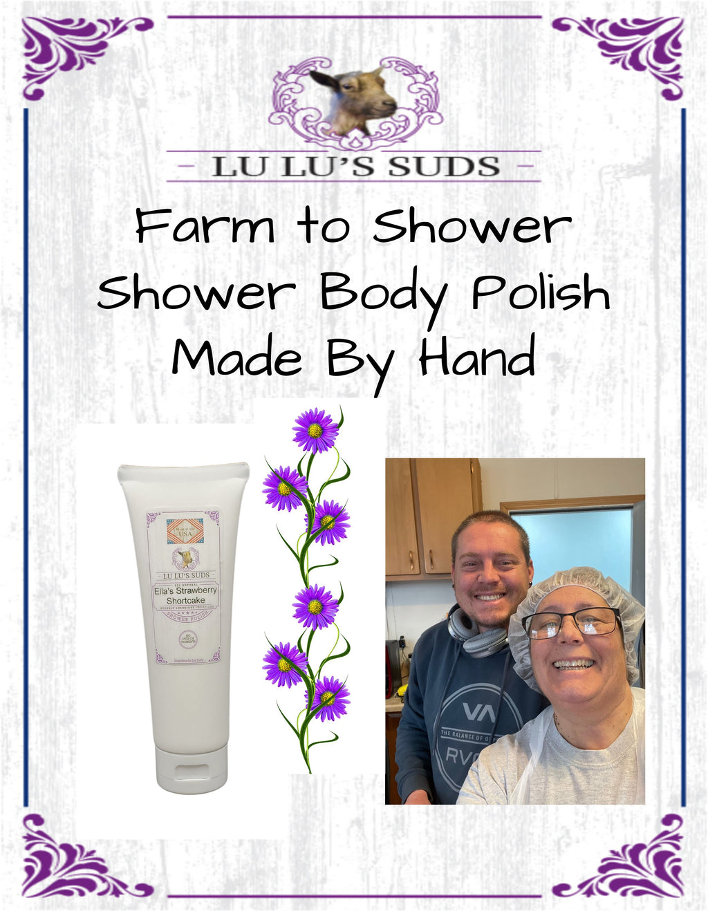 Patchouli Body Shower Polish 8 oz.