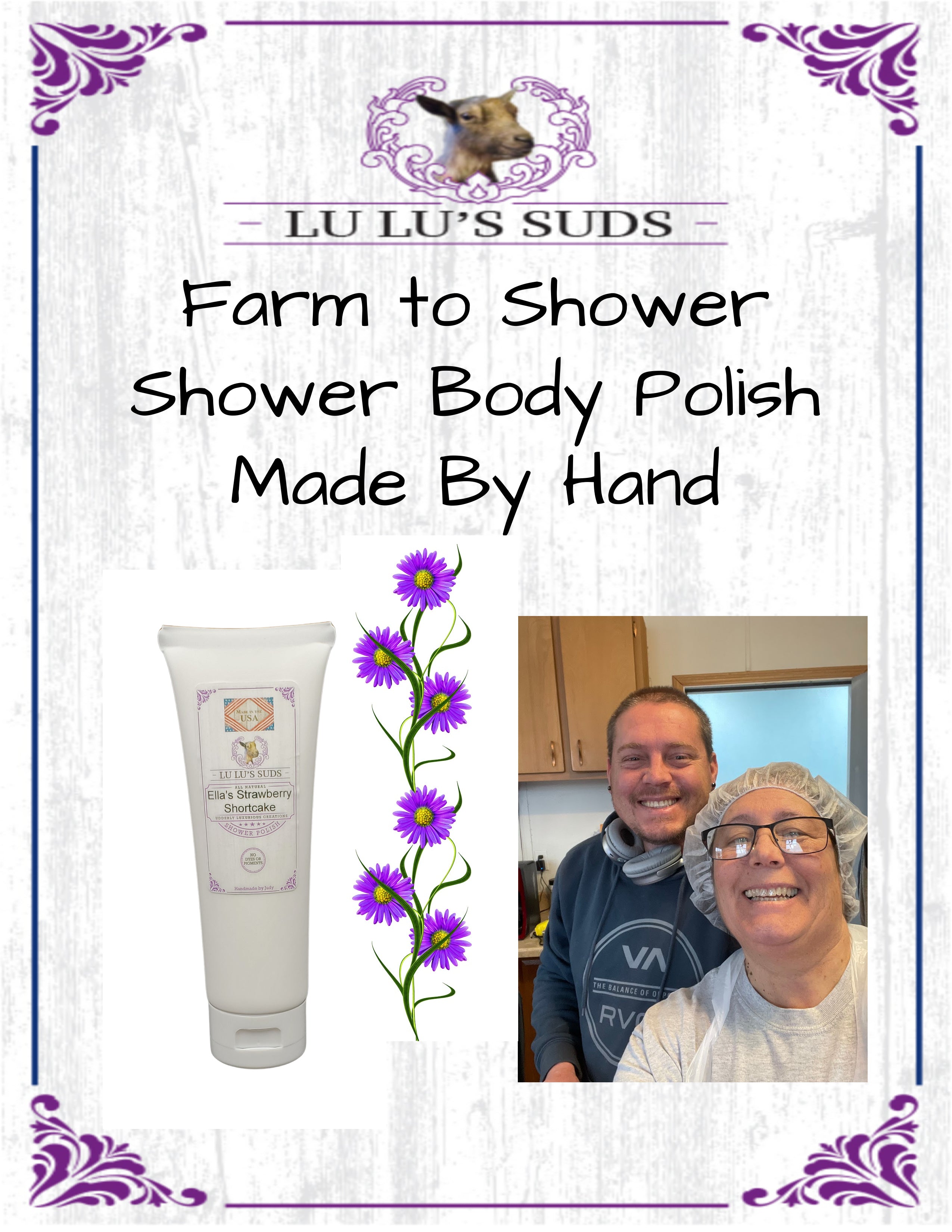 Vanilla Spice Body Shower Polish 8 oz.