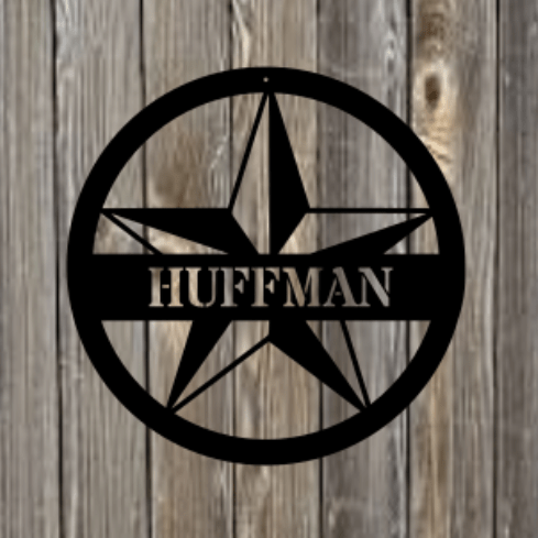 Star Name Monogram