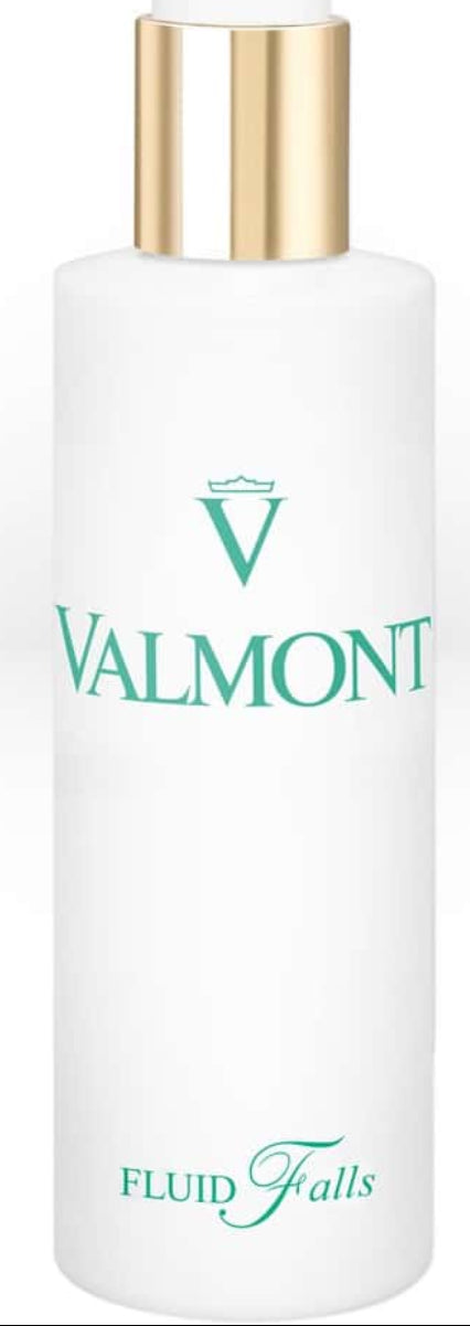 Valmont skincare bottle on a white background