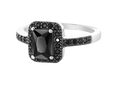 Emerald XOXO Ring